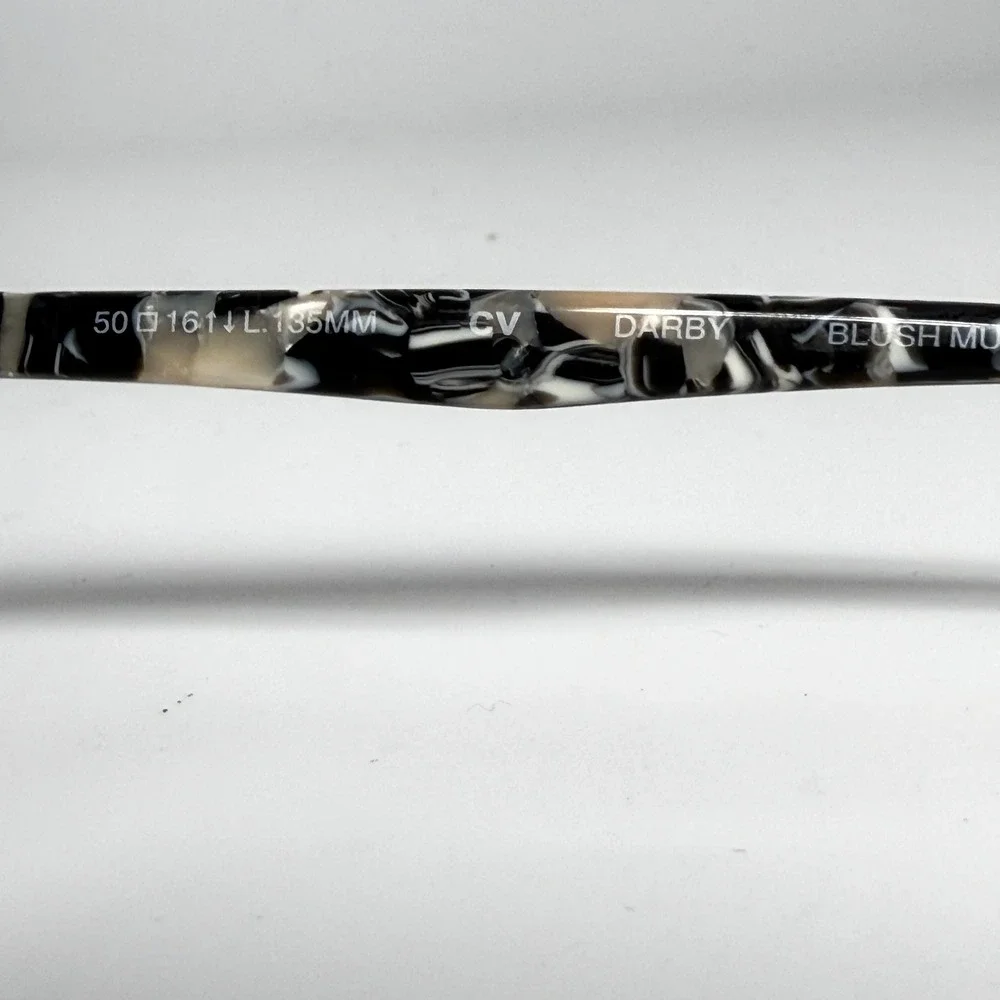 BCBGMAXAZRIA Darby Blush Multi Tortoise Cat Eye Eyeglasses Frames 50-16-135‎ CV